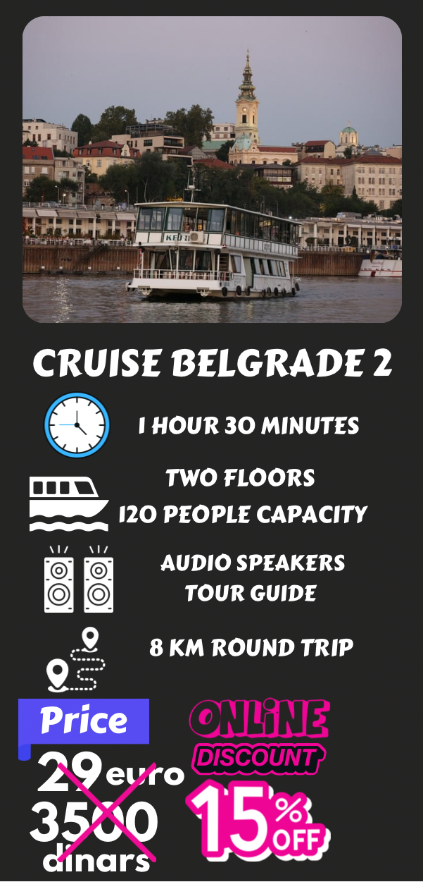 Cruise Belgrade booking