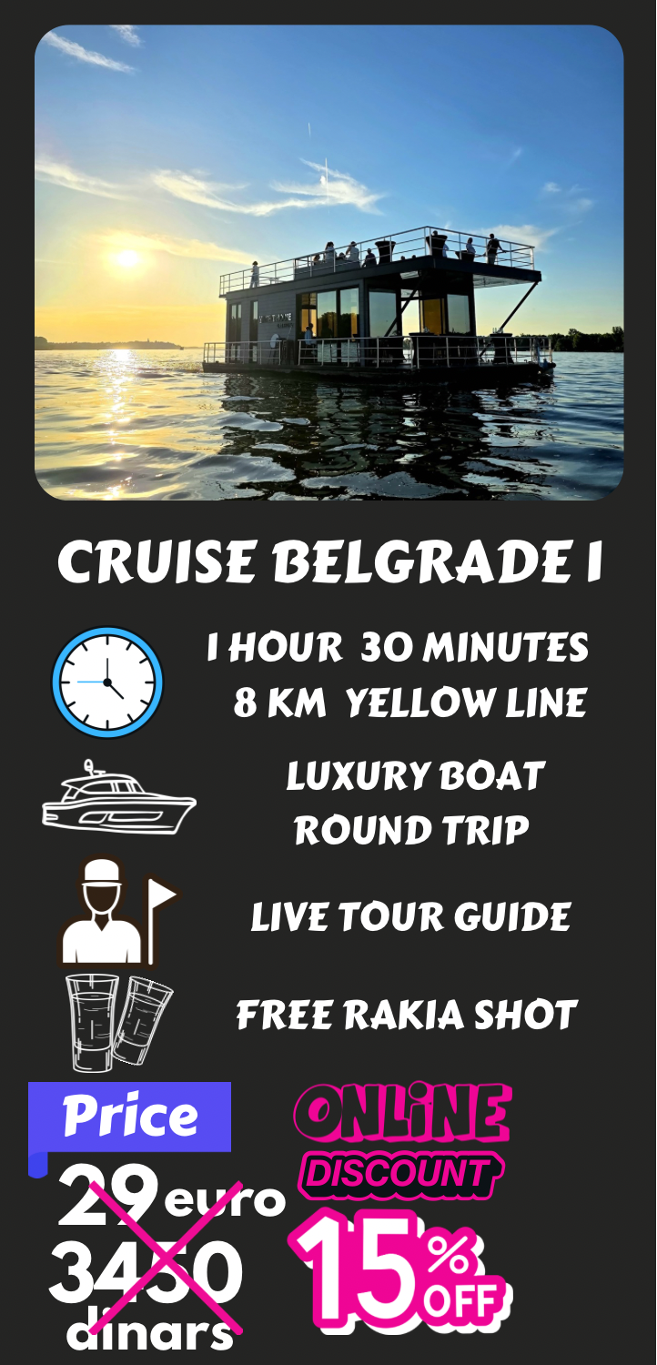 Cruise Belgrade booking